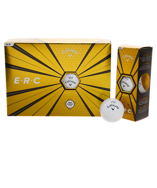 キャロウェイ（CALLAWAY）ゴルフボール E・R・Cボール 1ダース(12個) BL ERC 19 Dz