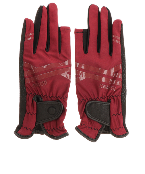 ハタチ（HATACHI）グラウンドゴルフ ウルトラストレッチグローブ ワインSM BH8028-66WC