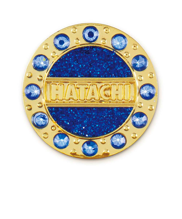 ハタチ（HATACHI）グラウンドゴルフ クリスタルマーカー ブルー BH6035-27 2017年モデル