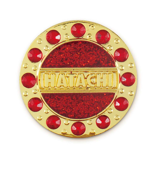 ハタチ（HATACHI）グラウンドゴルフ クリスタルマーカー レッド BH6035-62 2017年モデル