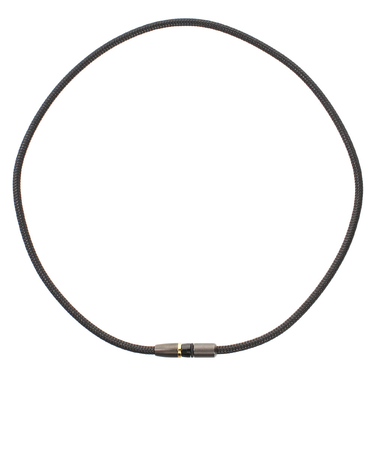 ファイテン（PHITEN）磁器チタンネックレス BULLET BK 0219TG805053