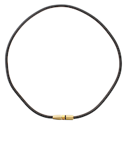 ファイテン（PHITEN）磁器チタンネックレス BULLET GLD 0219TG805153