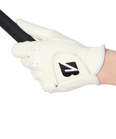 ゴルフ 左手用 TOUR GLOVE 人工皮革 ショートスペック GLG12WH Short
