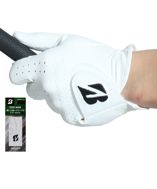 ゴルフ 左手用 グローブ TOUR NANO 2021 GLG19WH
