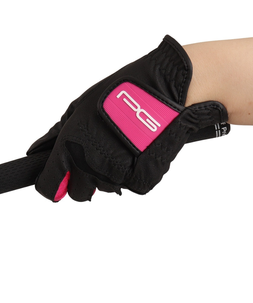 パフォーマンスギア(PG)ゴルフ 左手用 合成皮革グローブ L PGNG9T1901.BLK