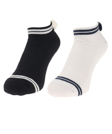 トミーアーマー（Tommy Armour）ゴルフ 抗菌防臭 2足組 ショートソックス 408TA1OK8100