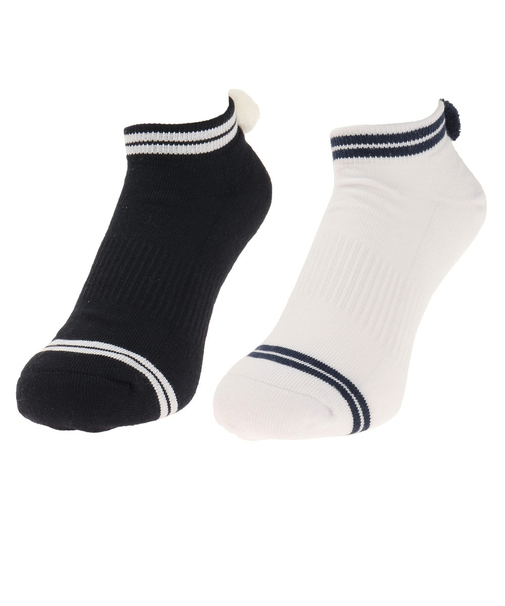 トミーアーマー（Tommy Armour）ゴルフ 抗菌防臭 2足組 ショートソックス 408TA1OK8100