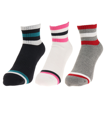 トミーアーマー（Tommy Armour）ゴルフ 抗菌防臭 3足組 ラインレギュラーソックス 408TA1OK8101