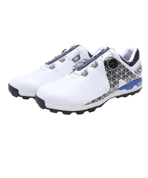 新品未使用！ミズノBOAタイプゴルフシューズ26.5cm ミズノ（MIZUNO）ゴルフシューズ ウエーブ ハザード SL BOA ボア