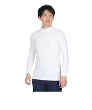 アンダーアーマー（UNDER ARMOUR）ゴルフウェア インナー 吸汗 速乾 ヒートギア フィッティド 長袖モックネックシャツ 1371672 100