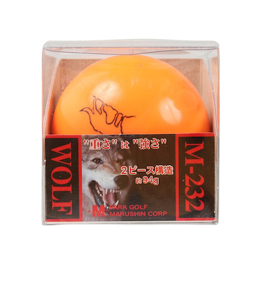マルシン（MARUSHIN）パークゴルフ PGボール M-232 オレンジ