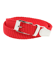 トミーアーマー(Tommy Armour)ゴルフ 革巻きゴムメッシュベルト 30mm TATD22S082196 RED