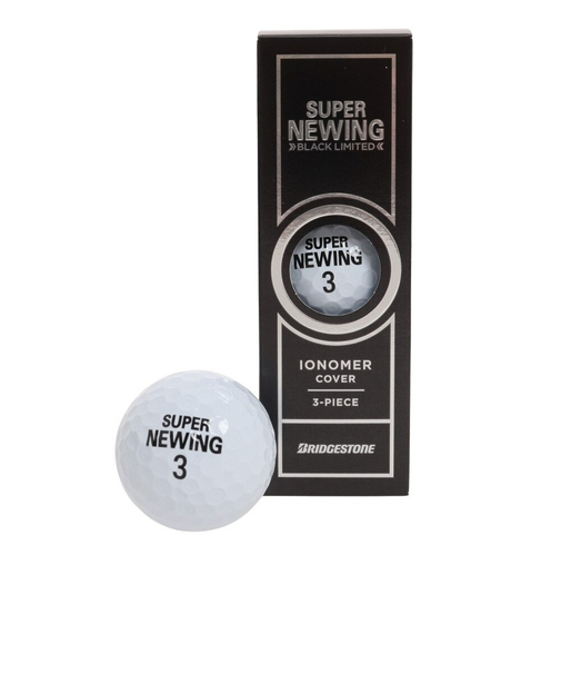 ゴルフボール スーパーニューイング ブラック リミテッド 3個入り 21SP NEWING BK LTD3 ZCWX 3P