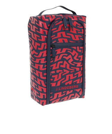 J.LINDEBERG（J.LINDEBERG）Bridge Swirl Red シューズケース 073-87903-064
