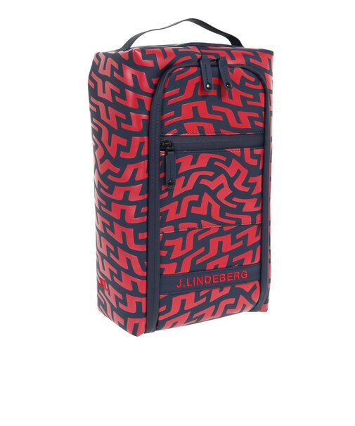J.LINDEBERG（J.LINDEBERG）Bridge Swirl Red シューズケース 073-87903-064
