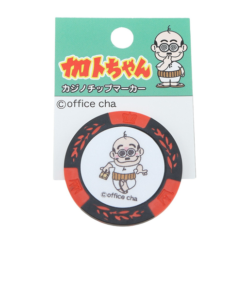 ホクシン（Hokushin）カジノチップマーカー 加トちゃんコイン RD MK0033-1
