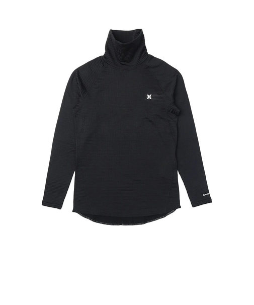ハーレー（HURLEY）ゴルフウェア 防寒 保温 ファントム ワッフル インナー ハイネック 長袖 WIW2200003-BLK