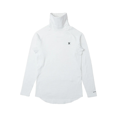 ハーレー（HURLEY）ゴルフウェア 防寒 保温 ファントム ワッフル インナー ハイネック 長袖 WIW2200003-WHT