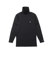 ハーレー（HURLEY）ゴルフウェア 防寒 保温 ワッフル インナー ハイネック 長袖 MIW2200002-BLK