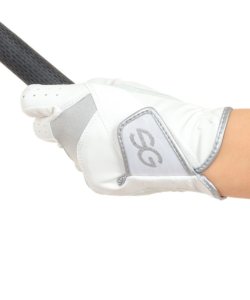 セブゴルフ(SEV GOLF)ゴルフ 左手用 ゴルフグローブ SEVG-005L WT/SV