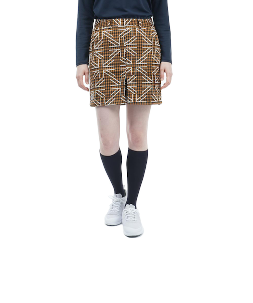 アドミラル ゴルフ（Admiral GOLF）ゴルフウェア UJチェック ボックスプリーツスカート ADLA271-CML