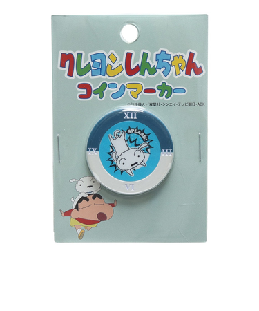ホクシン（Hokushin）クレヨンしんちゃん ゴルフマーカー チップタイプ MK0312 NV/WH