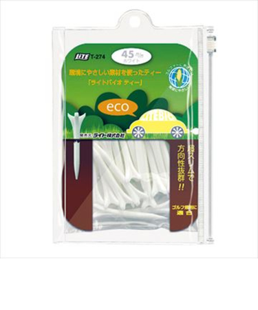 ライト（LITE）バイオティー 45mm T-274-WH 10F