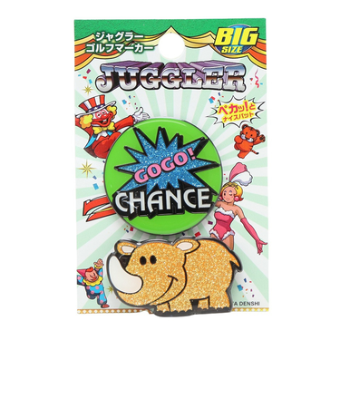 ホクシン（Hokushin）ジャグラー ゴルフマーカー BIGサイズ GJM002