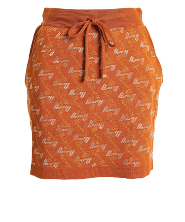 ゴルフウェア ジオメトリックニットスカート 22AWSK01 CAM