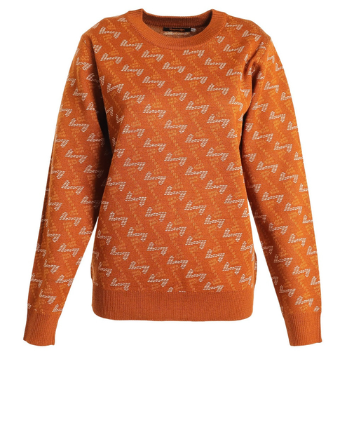 ゴルフウェア 保温 ジオメトリック 長袖セーター 22AWPO03-W CAM