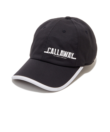 キャロウェイ（CALLAWAY）ゴルフ 吸汗 速乾 ロゴプリントキャップ C23191200-1010