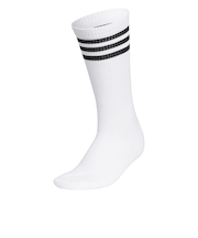 アディダス（adidas）ゴルフ クルー丈 スリーストライプ クッションソックス MGR52-HT5820 WH/BK