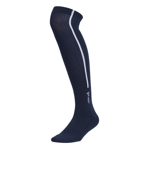アディダス（adidas）ゴルフ ニーハイ スリムライン クッションソックス MGS25-HT5732 NV/WH