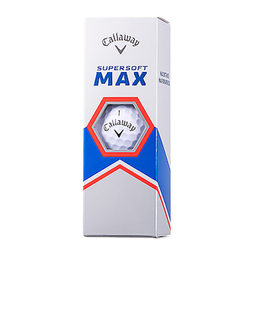 キャロウェイ（CALLAWAY）ゴルフボール SUPER SOFT MAXボール スリーブ(3個入り)