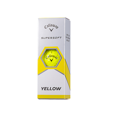 キャロウェイ（CALLAWAY）ゴルフボール SUPER SOFTボール スリーブ(3個入り)