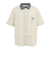 ゴルフウェア Linen 半袖 シャツ M-7535-SAN