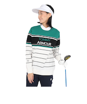 トミーアーマー(Tommy Armour)ゴルフウェア 撥水 長袖クルーネックセーター TAJW23S070009 GRN