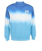 ROSASEN（ROSASEN）ゴルフウェア T/C裏毛グラデーションプリントスウェット 044-38311-095