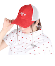 キャロウェイ（CALLAWAY）ゴルフ ポニーテールキャップ ラブキャロウェイ 帽子 メッシュ C23191208-1100