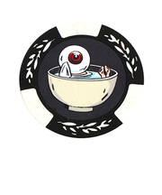 ホクシン(Hokushin)ゲゲゲの鬼太郎 チップ型マーカー MK0010-02 WH