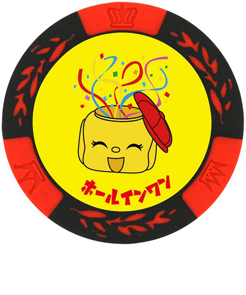 ホクシン（Hokushin）フエキくんチップ型ゴルフマーカー MK0182 RD