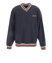 ゴルフウェア アウター 長袖 プルオーバー Varsity Nylon Pullover M-7603-NVY