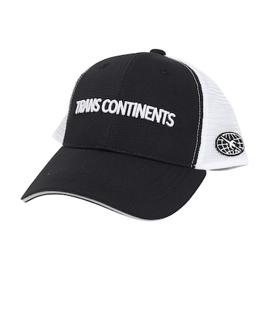 トランスコンチネンツ（TRANS CONTINENTS）ゴルフ メッシュキャップ TCMC-033 BLK