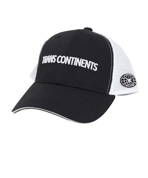 トランスコンチネンツ（TRANS CONTINENTS）ゴルフ メッシュキャップ TCMC-033 BLK