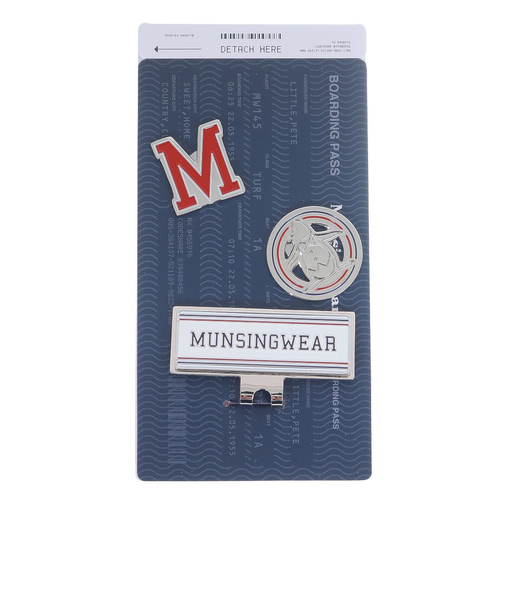 マンシング（MUNSING）2個付きクリップマーカー MQBVJX50 RD00