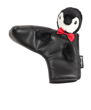 マンシング（MUNSING）ゴルフ ペンギンキャラクターピン型・マレット型対応パターカバー MQCTJG50 BK00