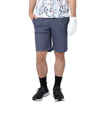 キャロウェイ（CALLAWAY）ゴルフウェア 速乾 かざあなメッシュ 生地調プリントショートパンツ ウエストゴム C23127101-1120