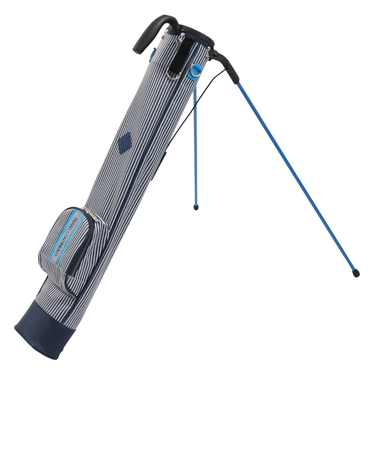 トランスコンチネンツ（TRANS CONTINENTS）ゴルフ クラブケース スタンド式 2分割 セルフスタンドバッグ TCRB-315 BLU