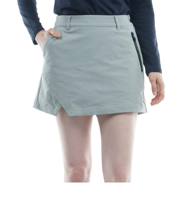 ゴルフウェア スリット ナイロンキュロット THLA253-GRY