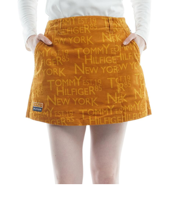 ゴルフウェア ロゴプリント キュロット THLA278-CML